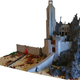Illustration for article titled This is how you make Helm's Deep out of LEGO